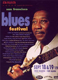 San Francisco Blues Festival poster 2000