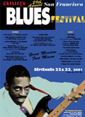 San Francisco Blues Festival poster 2001
