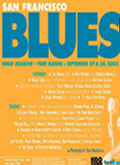San Francisco Blues Festival poster 2003