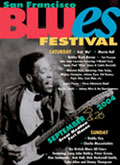 San Francisco Blues Festival poster 2004
